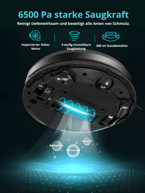 Airova N300 LaserVision – App Steuerung